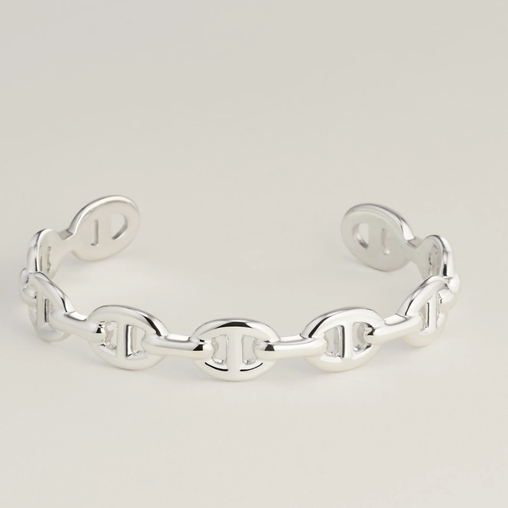 🩶Hermes Chaine d'ancre Enchainee bracelet, medium model